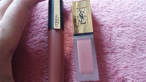 loreal lipstick ysl dupe